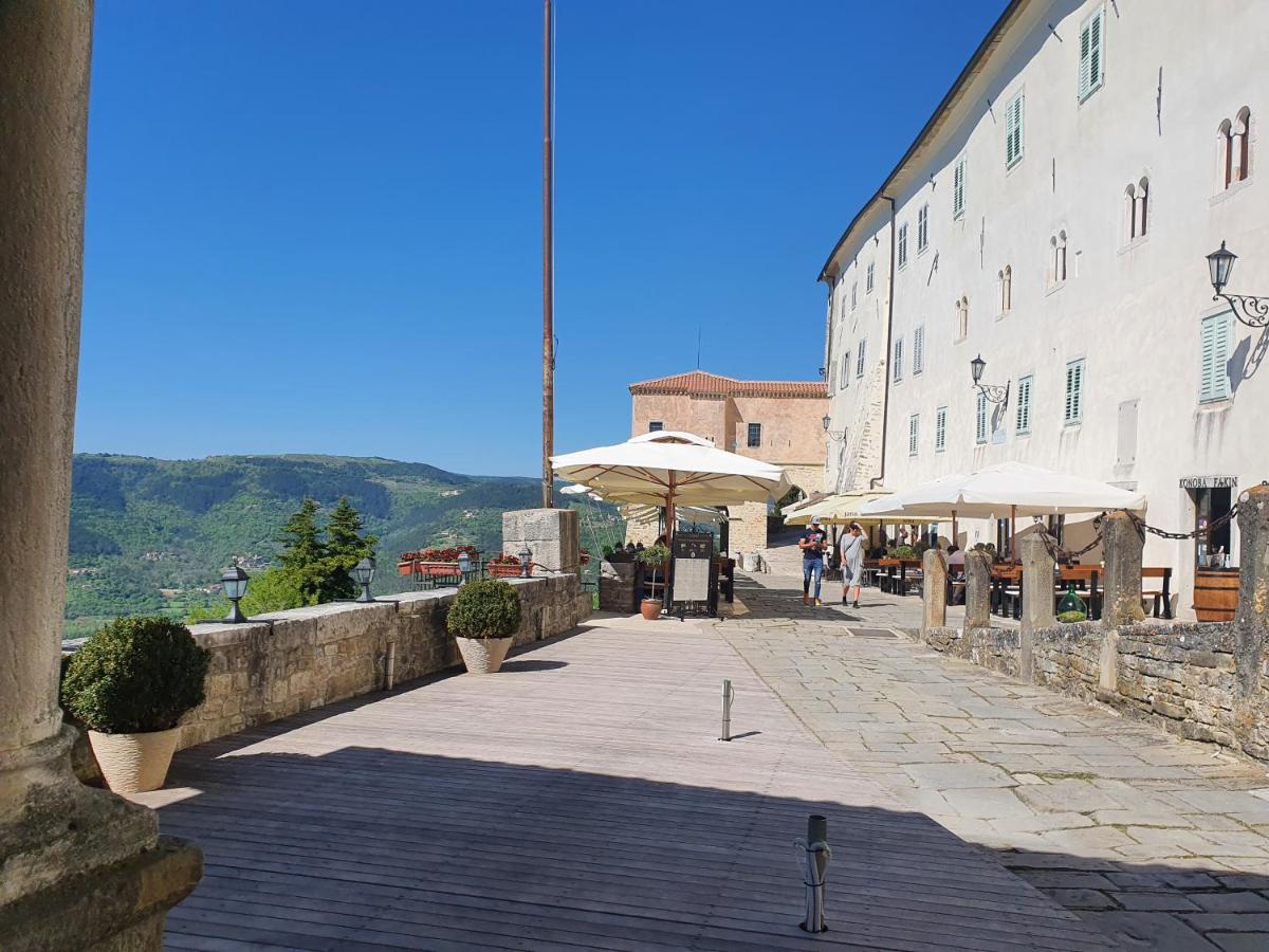 Casa Leonarda, Old Authentic Istrian Stone House Near Motovun, Central Istria Zamask エクステリア 写真